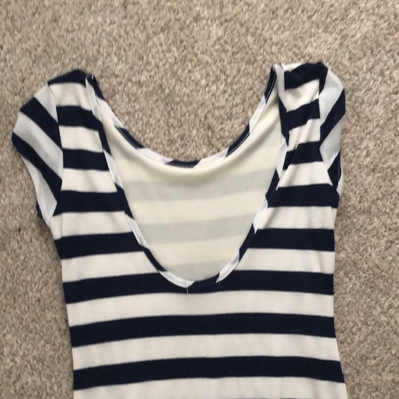 Striped Mini Dress - Picture 4 of 5